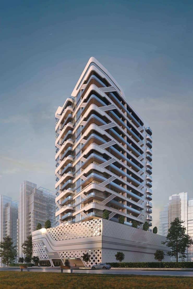 SquareX One, apartments in Jumeirah Village Circle (JVC), Dubai, by Tasmeer Indigo Properties