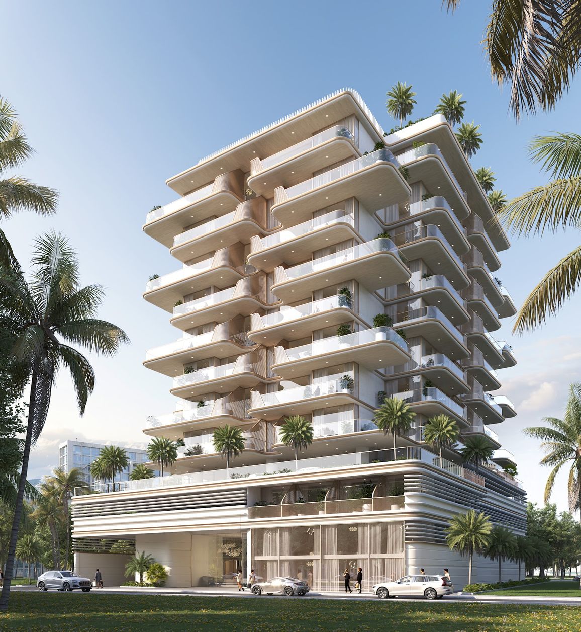 Sunset Bay 2, apartments in Nakhlat Deira Part 4, Dubai, by Ahmead Alansari