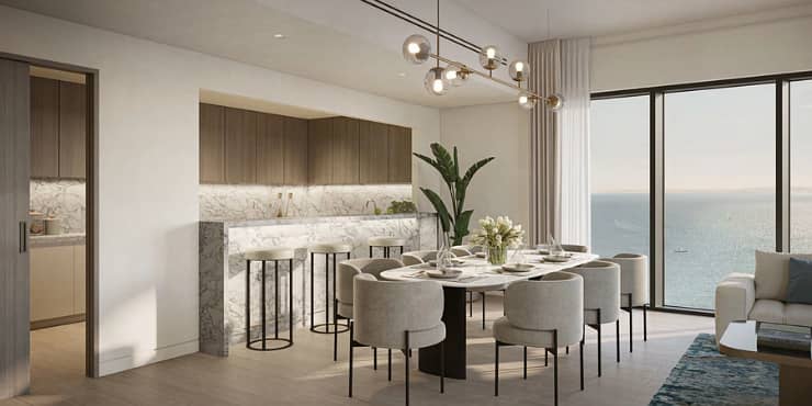 Sunstone, apartments in Al Reem Island, Abu Dhabi, by Imkan