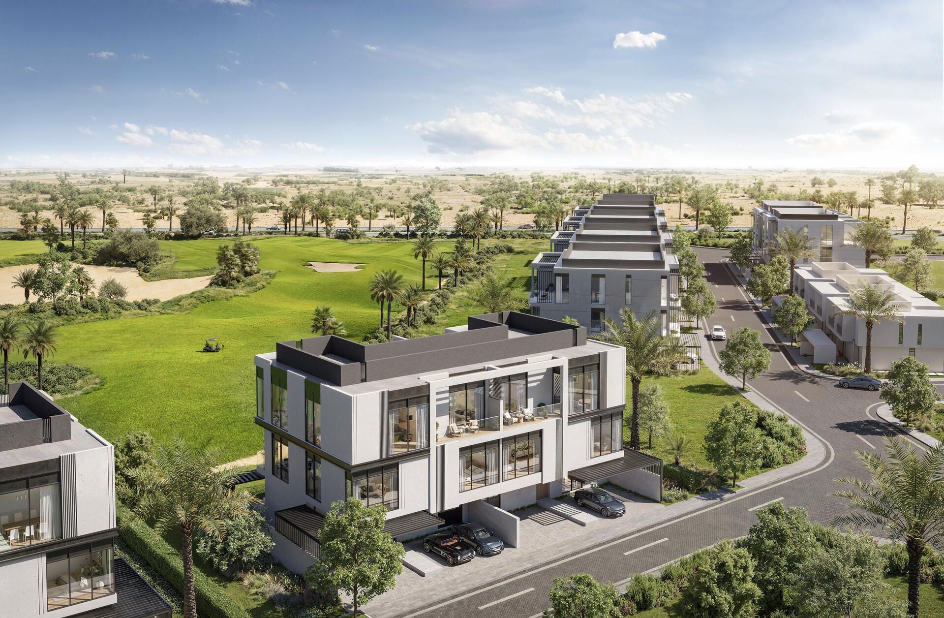 Terra Golf Collection Phase 2, townhouses in Jumeirah Golf Estate Part 2, Dubai, by Taraf
