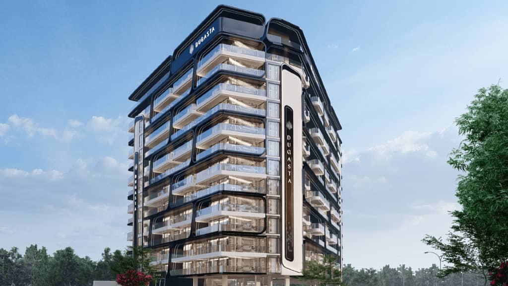 Terra Tower, townhouses in Wadi al Safa 5, Dubai, by Dugusta