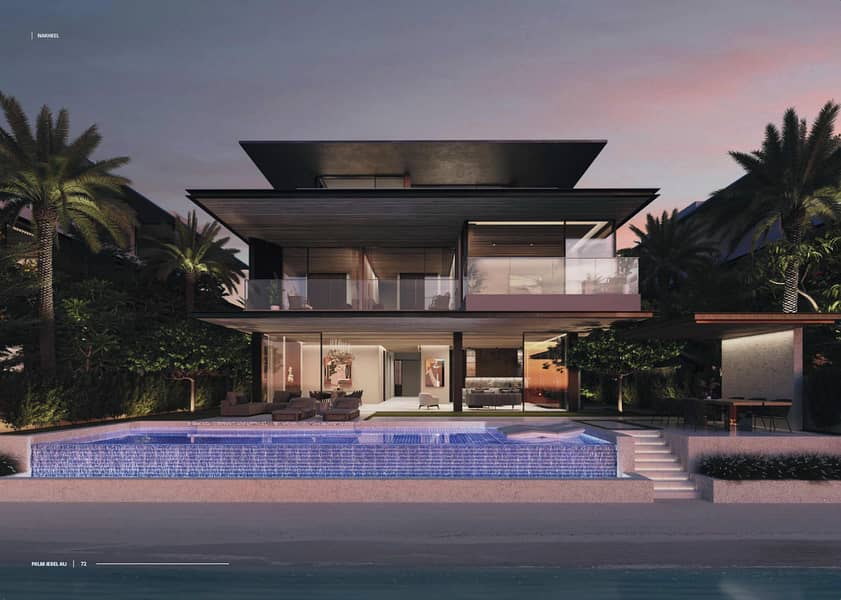 The Beach Collection Frond B, villas in Palm Jebel Ali, Dubai, by Nakheel