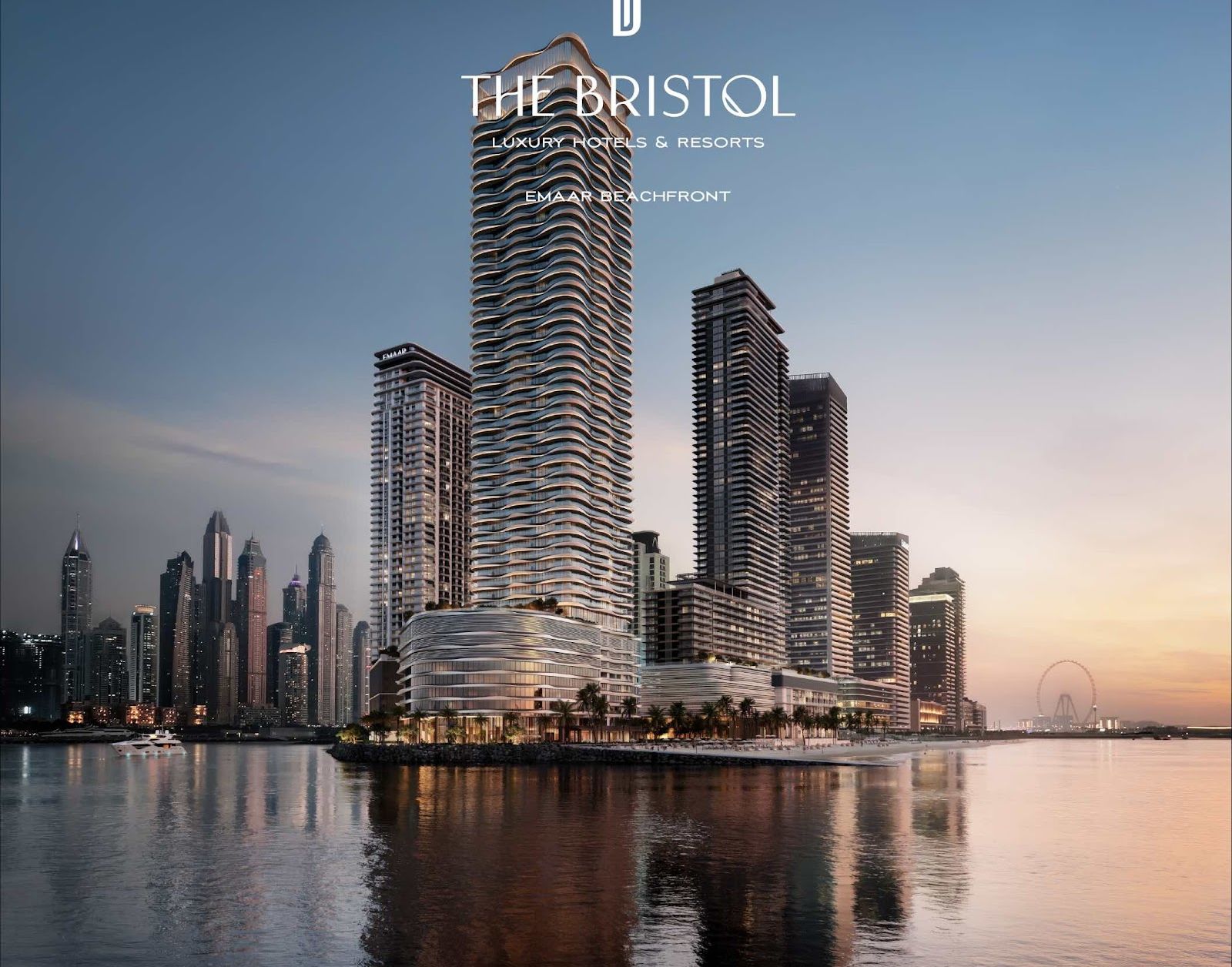 The Bristol Emaar Beachfront, Off-Plan project in Dubai Harbour, Dubai