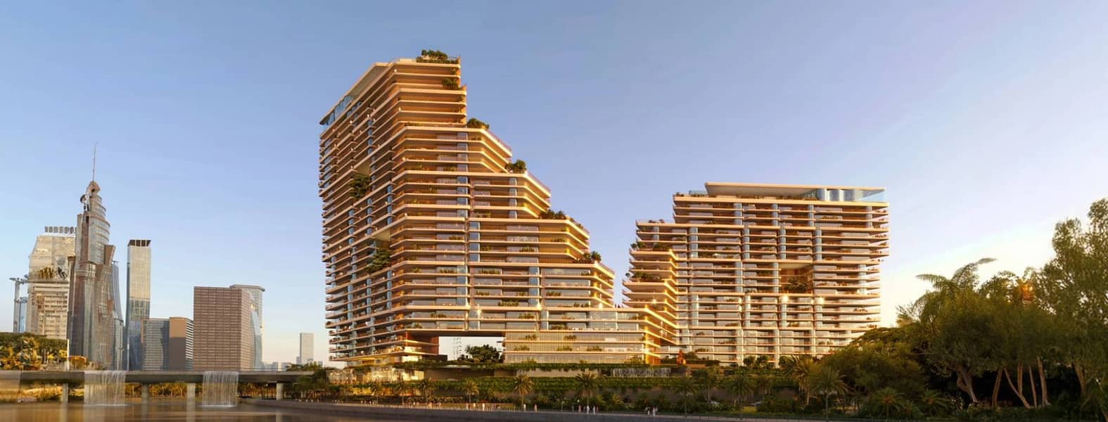 The Cliffs, apartments in Al Wasl, Dubai, by AGI Palace Group