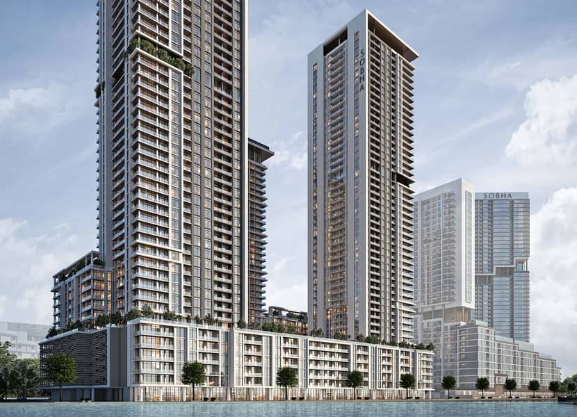 The Crest Tower C, Off-Plan project in Sobha Hartland, Dubai