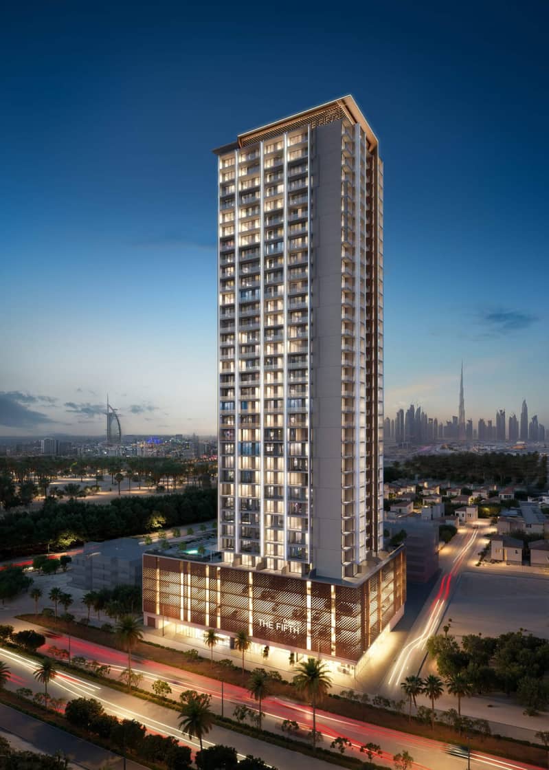 The F1fth, apartments in Jumeirah Village Circle (JVC), Dubai, by Object One Real Estate Development