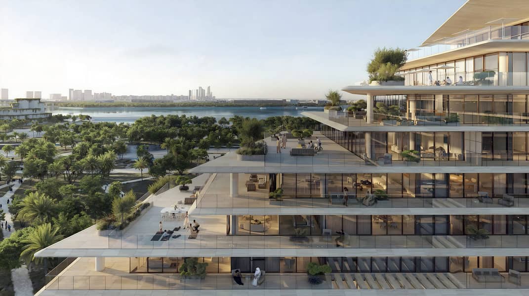 The Source Terraces, apartments in Saadiyat Island, Abu Dhabi, by Aldar