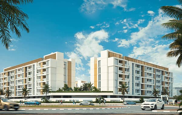 Torino, apartments in Arjan, Dubai, by ORO24