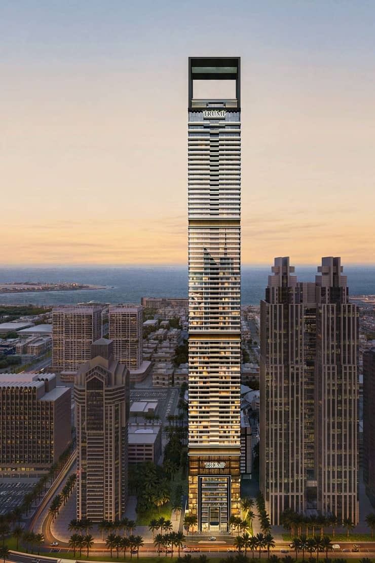 Trump Tower, apartments in Sheikh Zayed Road, Dubai, by Dar Global