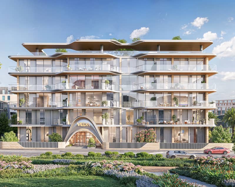 Veda by Aum One, apartments in Jumeirah Village Circle (JVC), Dubai, by Aum Development