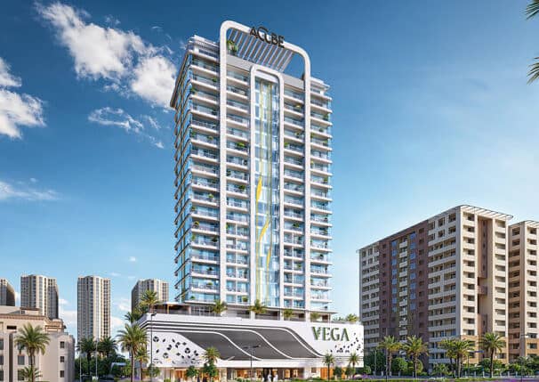 Vega, apartments in Dubai Sports City, Dubai, by Acube Real Estate Development