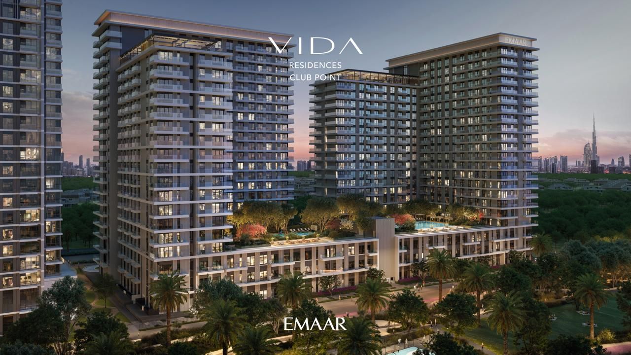 Vida Residences Club Point, Under Construction project in Al Barsha South Third, Dubai