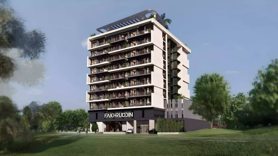 Vista Verde, apartments in Production City, Dubai, by Fakhruddin Properties