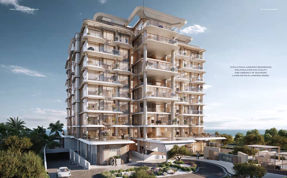 Vitalia by Pinnacle, townhouses in Palm Jumeirah, Dubai, by Devmark