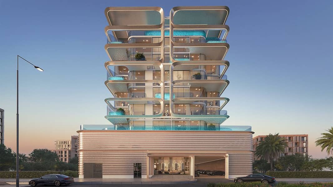 Vue Doree, apartments in Dubai Islands, Dubai, by Crystal Bay