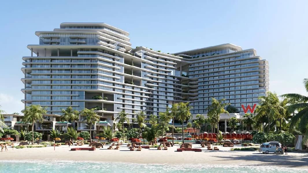 W Hotel & Residences, apartments in Al Marjan Island, Ras Al Khaimah, by Dalands