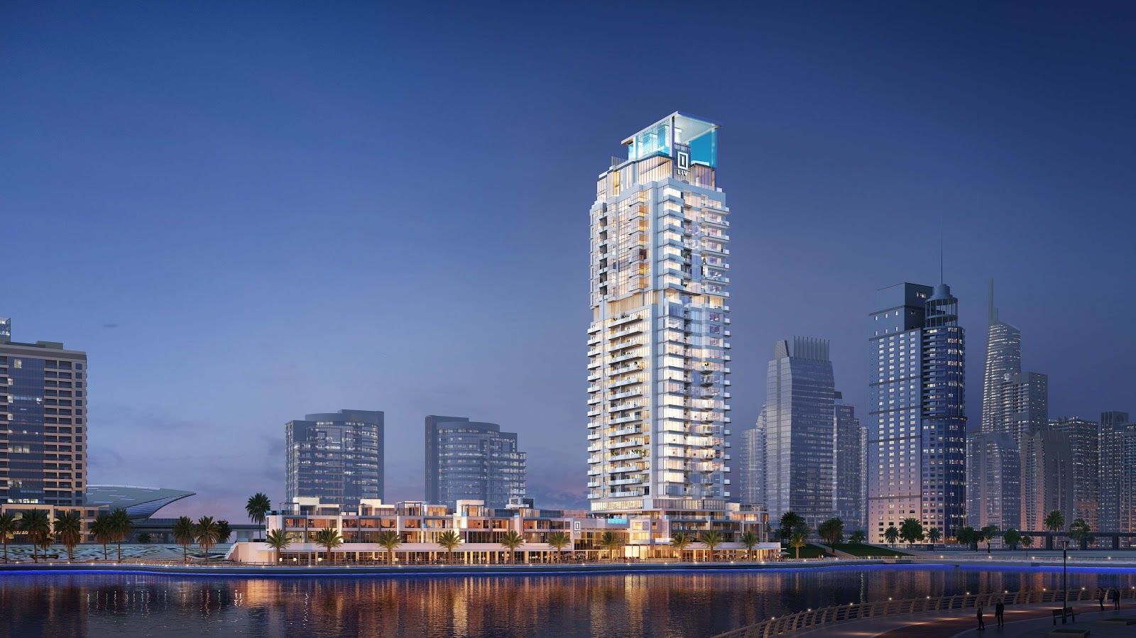 Waterside, apartments in Dubai Marina Part 1, Dubai, by Tiger Properties