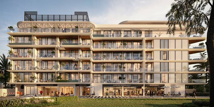 Woodland Terraces, townhouses in Madinat Dubai al Malaheya Part 8, Dubai, by Amis