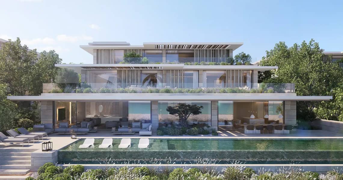 Yamm Beach Villas, apartments in Al Hudayriat Island, Abu Dhabi, by Hudayriyat Development