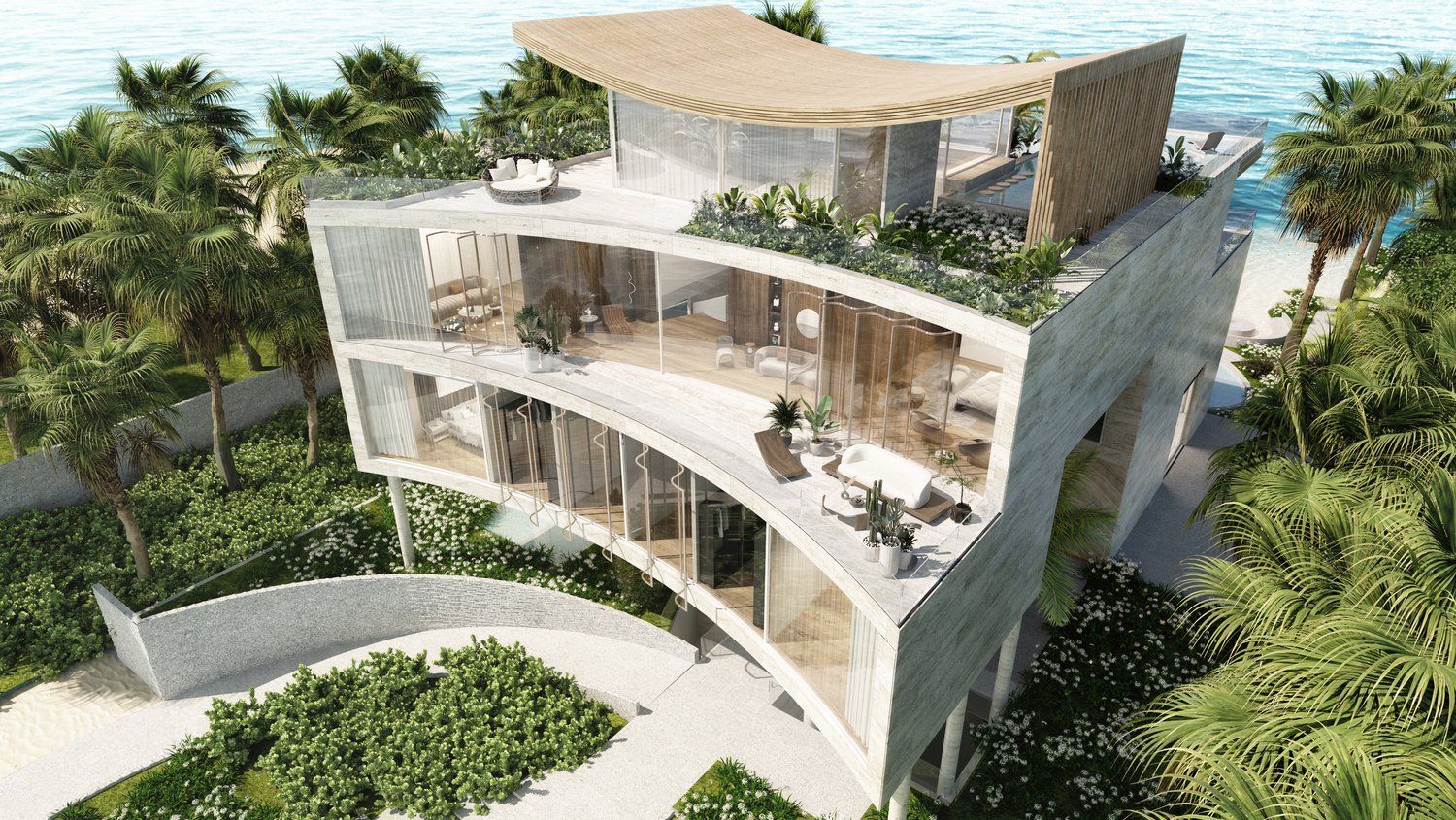 Zuha Island Villas, Ready project in World Island, Dubai